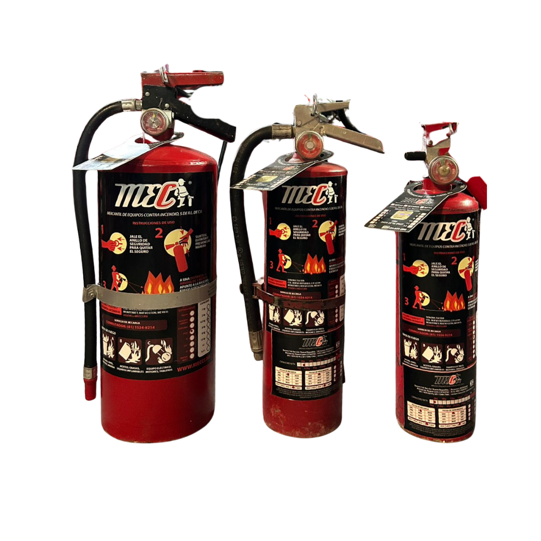 RECARGA A EXTINTOR PQS